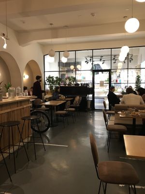 interior  at Fika in St Petersburg