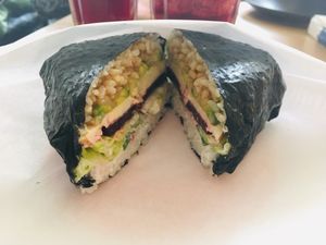 Onigirazu at Fika in St Petersburg