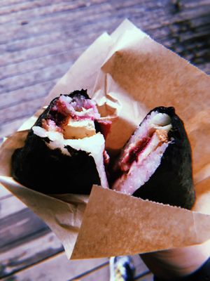 Onigirazu at Fika in St Petersburg