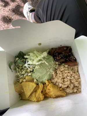 Loved this veggie bowl  at Fika in St Petersburg