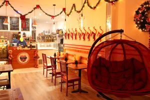 Tis the season at Rhythm & Beets Juice Cafe in New York City