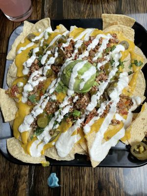 Nachos! at Urban Beets Cafe & Juicery in Wauwatosa