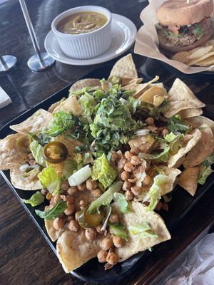 Summer Nachos w chz ots  at Urban Beets Cafe & Juicery in Wauwatosa