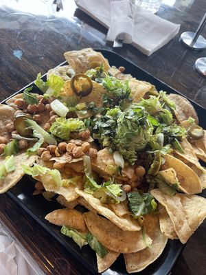 Summer Nachos w chz ots  at Urban Beets Cafe & Juicery in Wauwatosa