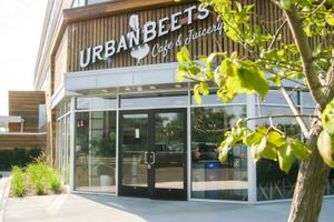 front entrance at Urban Beets Cafe & Juicery in Wauwatosa