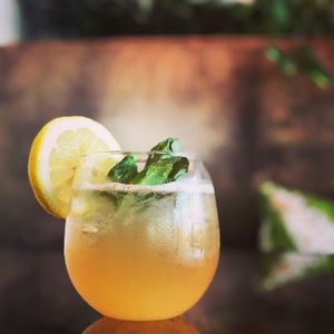 basil lemonade at Urban Beets Cafe & Juicery in Wauwatosa