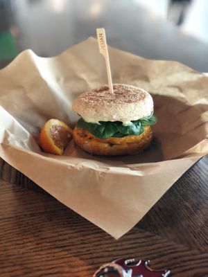 freebird breakfast sammie at Urban Beets Cafe & Juicery in Wauwatosa