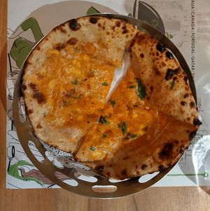 Stuffed Paratha (Paneer) at Kailash Parbat in Kowloon
