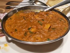 Mushroom masala at Kailash Parbat in Kowloon
