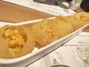 Pani puri  at Kailash Parbat in Kowloon