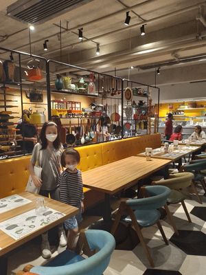 Interior. at Kailash Parbat in Kowloon