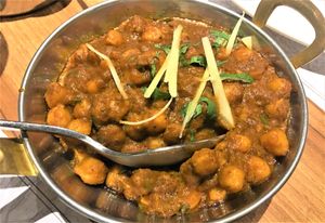 .Chana Masala at Kailash Parbat in Kowloon