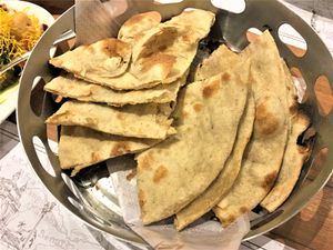 Tandoori Roti at Kailash Parbat in Kowloon