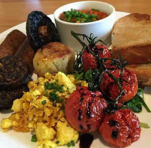 Breakfast at Indigo Greens in Liverpool