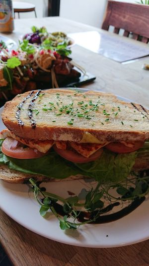 The TLT with cheese at Indigo Greens in Liverpool