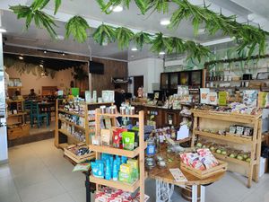 Interior at Green Lovers in Santa Cruz