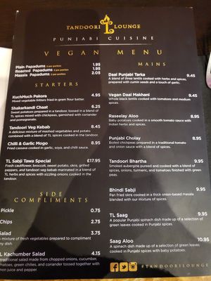  at Tandoori Lounge in Hornchurch