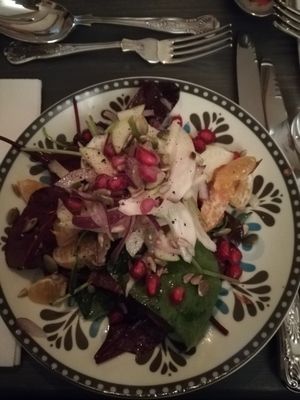 Zingy salad  at Heathen Vegan Gourmet in Kendal