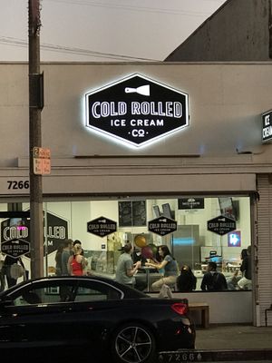 Cold Rolled at Cold Rolled Ice Cream Company in Los Angeles