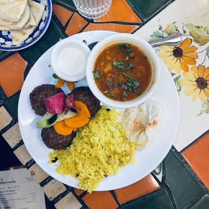   at La Mediterranee in San Francisco