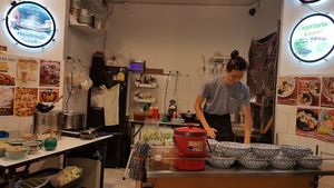 Amazing noodles are here. at Mill in Bangkok