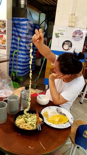 Zucchini lol at Mill in Bangkok