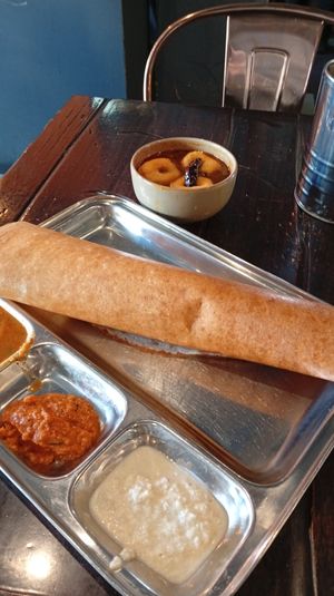 Dosa 👌🏽 at The Tiffin Truck in Cambridge