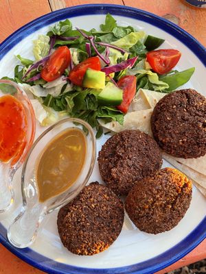 Falafel  at Dudu Mutfak in Kas