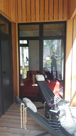 entrance (on 1. floor) at Ko Matsu Ya in Born Am Darss