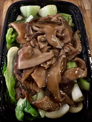 Bok Choy and Mushroomm  at Happy Family - San Bernardino in San Bernardino