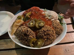 Falafel🧆🌱  at Bermondsey Cafe in Nagoya