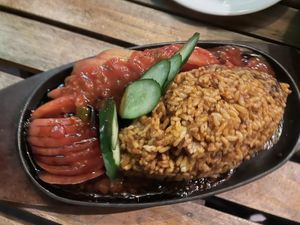 Nasi goreng🌱  at Bermondsey Cafe in Nagoya