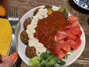 Falafel🧆  at Bermondsey Cafe in Nagoya