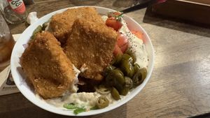 Tofu Katsu  at Bermondsey Cafe in Nagoya