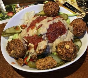 Falafel. So good!!! at Bermondsey Cafe in Nagoya