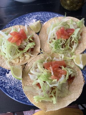 Soy meat tacos (not on menu - need to ask) at Bermondsey Cafe in Nagoya