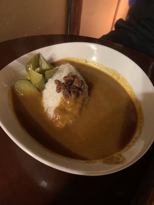 Vegan curry at Bermondsey Cafe in Nagoya