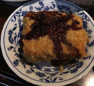 Tofu katsu  at Bermondsey Cafe in Nagoya