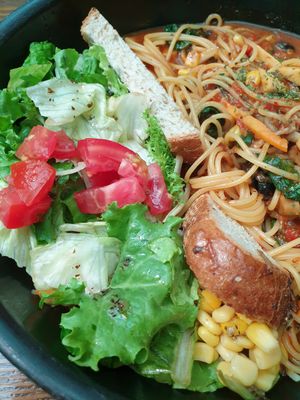 salad at Newyork B&C in Seoul