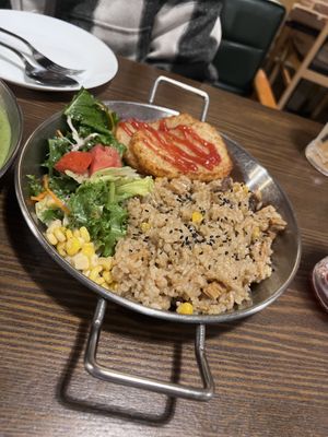 soy steak rice   at Newyork B&C in Seoul