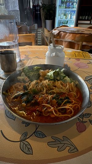 Vegan tomato pasta  at Newyork B&C in Seoul
