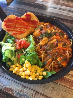 야채가득토마토파스타 without bread at Newyork B&C in Seoul