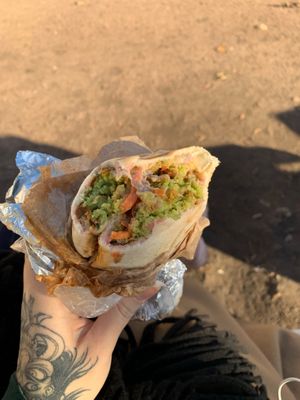 Option 1. Classic falafel ❤️ at Vegan Pyramid in St Petersburg