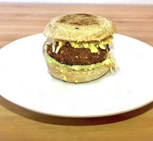 The v muffin.   at Vital Cafe in Leeds