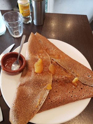 galette vincennes at Coffee Crepes in Paris