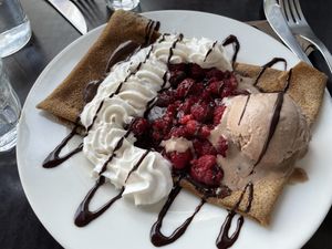   at Coffee Crepes in Paris