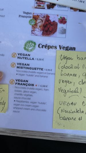   at Coffee Crepes in Paris