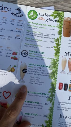   at Coffee Crepes in Paris