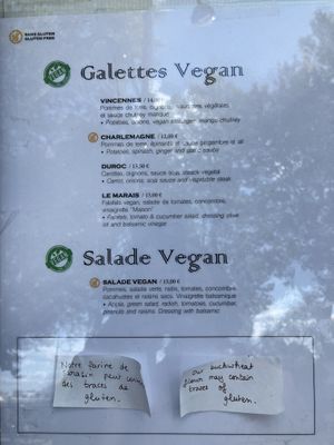   at Coffee Crepes in Paris