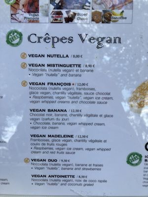   at Coffee Crepes in Paris